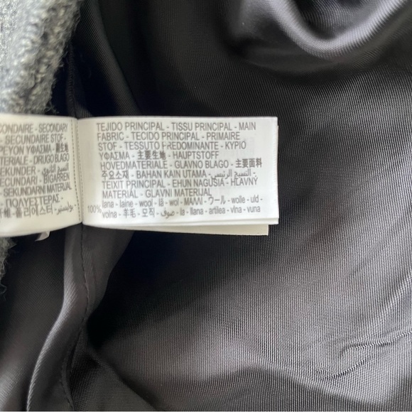 ZARA WOMAN ZW COLLECTION Combined Wool Coat - Picture 12 of 13